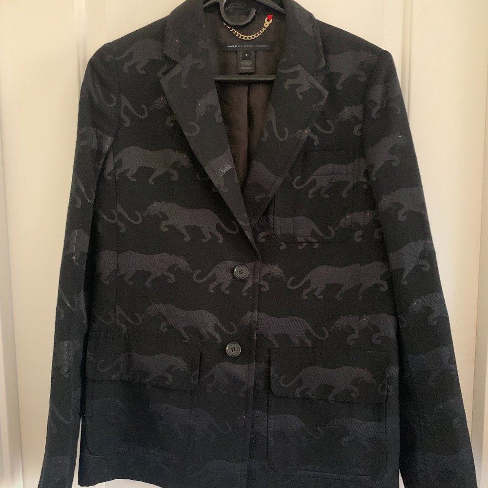 marc by marc jacobs black panther blazer